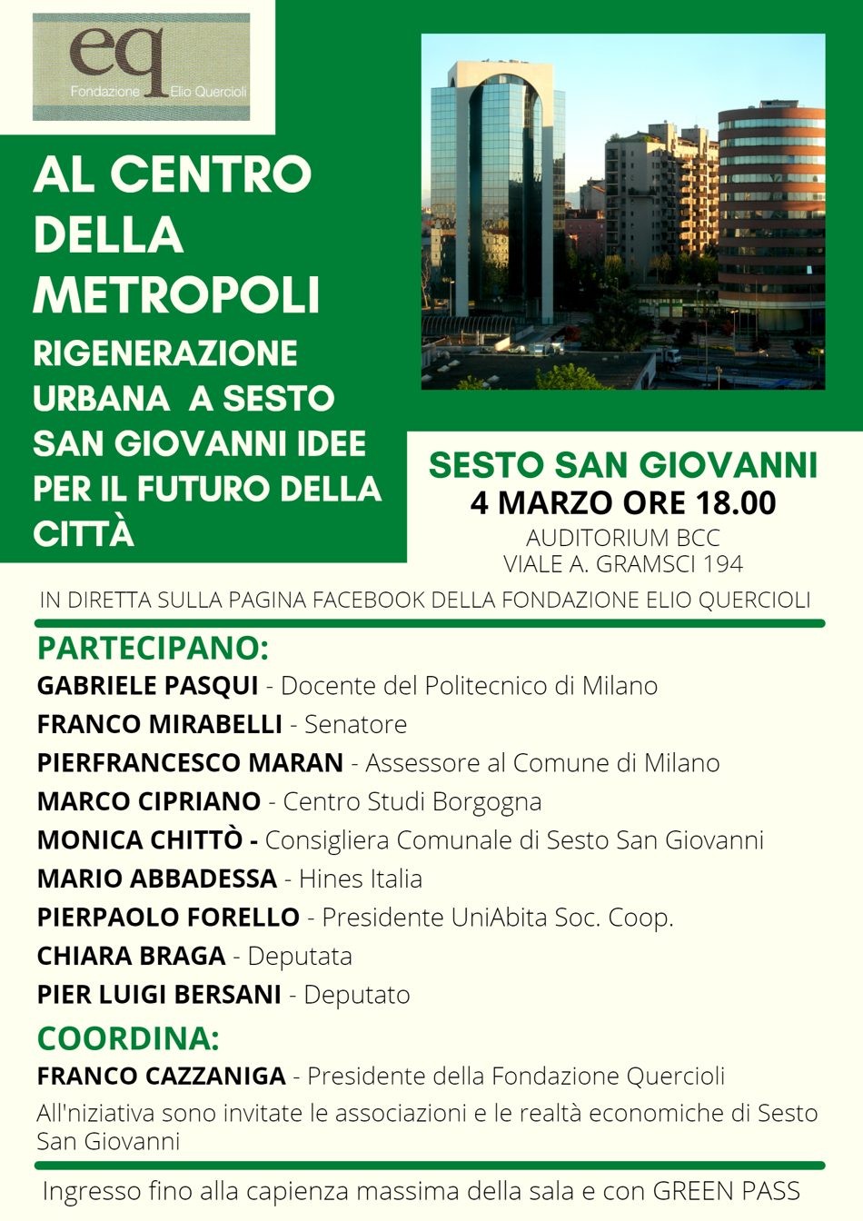 AL CENTRO DELLA METROPOLI