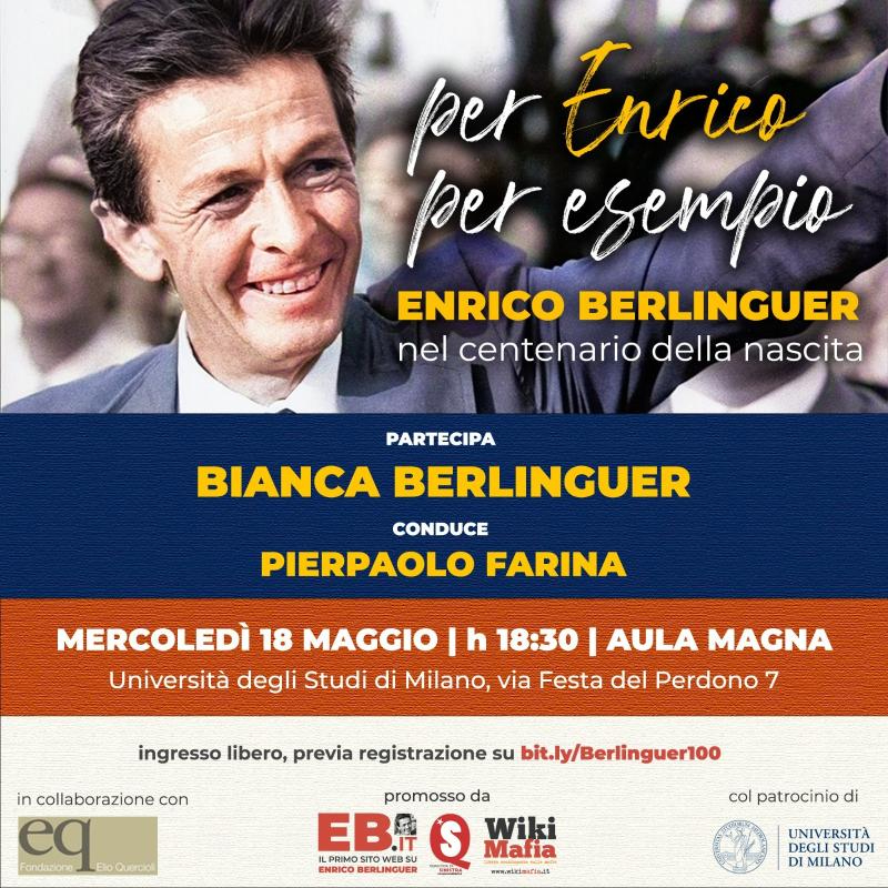 Per Enrico per esempio