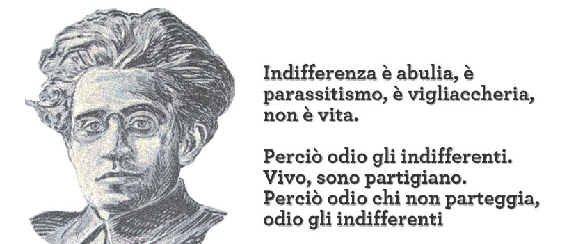 odio gli indifferenti
